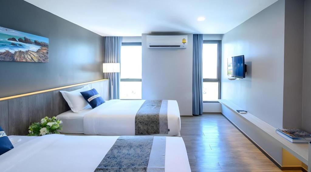 Iwish Hotel Bangkok Bagian luar foto